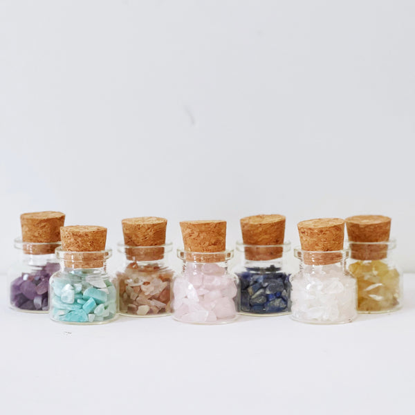 Crystal Gem Jars - individual jars and gift sets