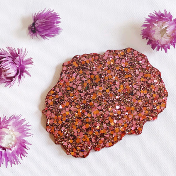Geodes - coasters and trays